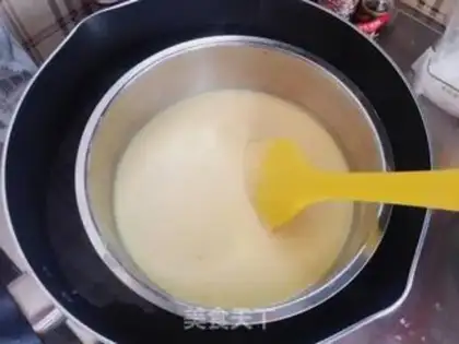 Make French cream step 1