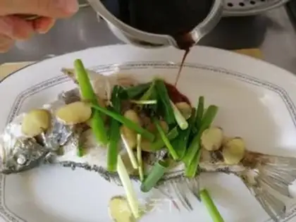 Make Steam fish oil step 6
