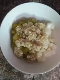 Make quinoa fruit step 4