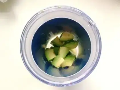 Make Quinoa butter shake step 5