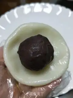 Make Ice bean mooncake step 12