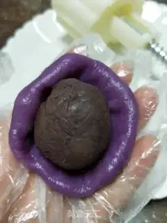 Make Ice bean mooncake step 16