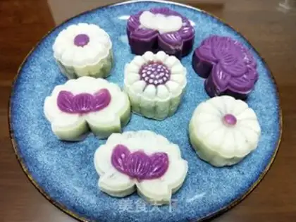 Make Ice bean mooncake step 18