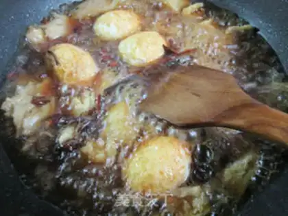 Make Egg roast step 12