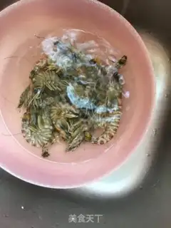 Make Shrimp with garlic powder fan step 2
