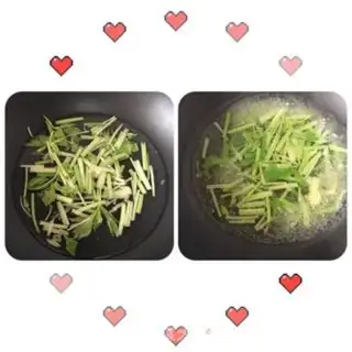 Make The celery graft step 1