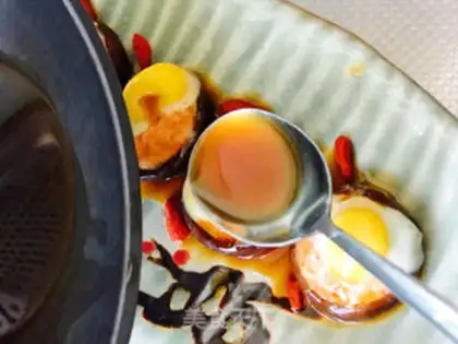 Make Fries, shrimp, quail eggs step 8