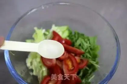 Make Began vegetable salad step 5