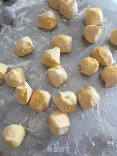 Make Flower buns step 13