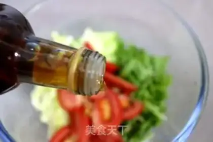Make Began vegetable salad step 6