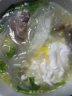 Make Salted lamb soup step 7