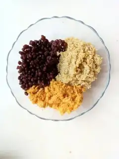 Make A quinoa bean cedar step 7