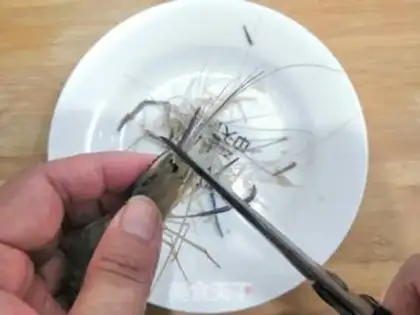 Make Garlic shrimp step 0