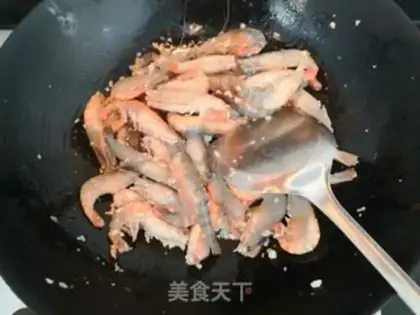 Make Garlic shrimp step 8