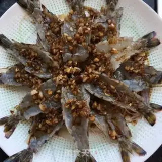 Make Shrimp with garlic powder fan step 19