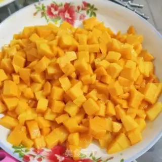 Make Mango pudding step 3
