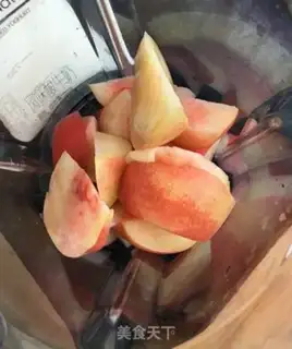 Make Peaches and yogurt step 2