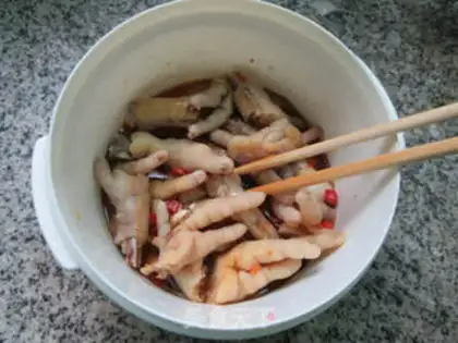 Make Sour chicken claws step 12