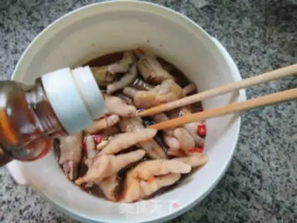 Make Sour chicken claws step 13