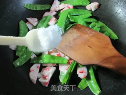 Make Shrimp balls and Dutch beans step 5