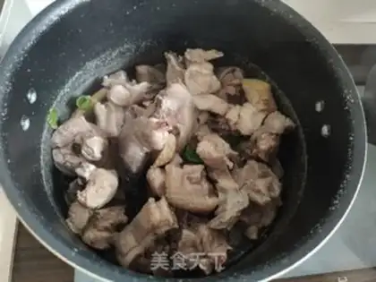 Make Fresh bamboo chicken soup step 4