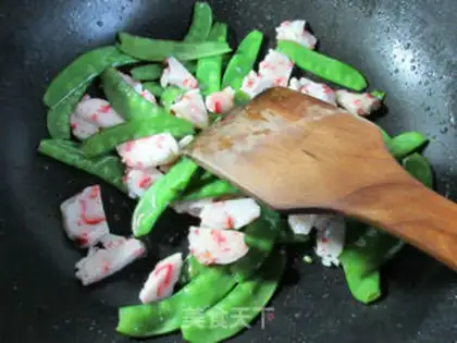 Make Shrimp balls and Dutch beans step 6