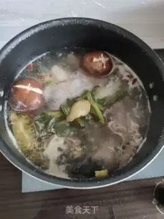 Make Fresh bamboo chicken soup step 8