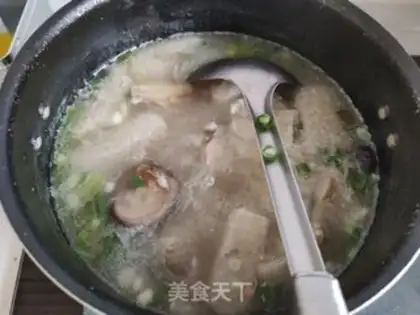 Make Fresh bamboo chicken soup step 13