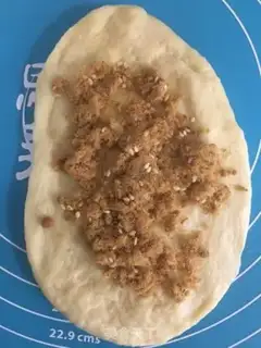 Make Meat and cheese bread step 1