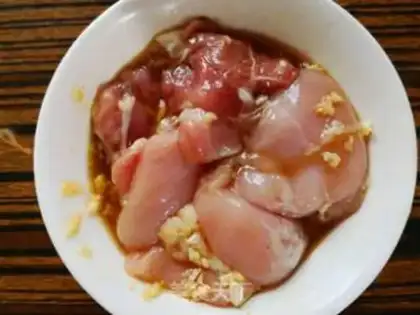 Make Garlic chicken step 3
