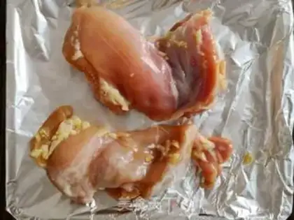 Make Garlic chicken step 4