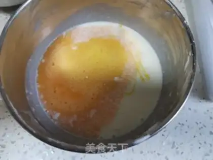 Make Milk and eggs step 8