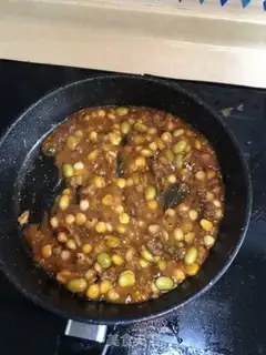 Make Chestnut veal corn step 5