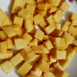 Make The durian mango, a thousand-storey box cake step 7