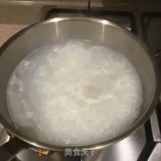 Make Chicken-swipe congee set step 0