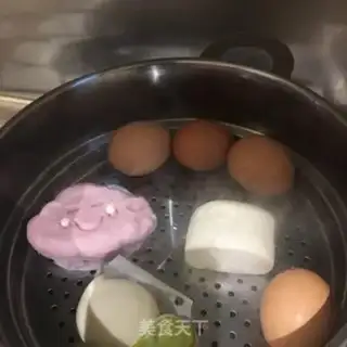 Make Chicken-swipe congee set step 1