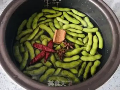 Make Salt-water beans step 3