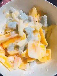 Make Sour yogurt simil fruit step 2