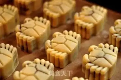 Make Crab moon cake step 7
