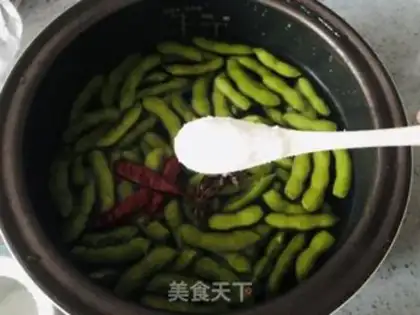 Make Salt-water beans step 4