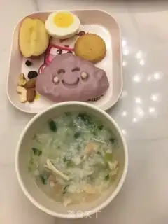 Make Chicken-swipe congee set step 3