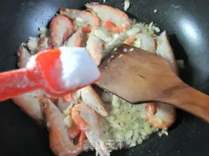 Make Garlic shrimp step 5