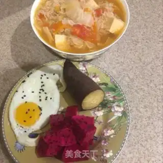 Make Vegetable rice soup set step 7