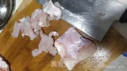 Make Fish cucumber step 1