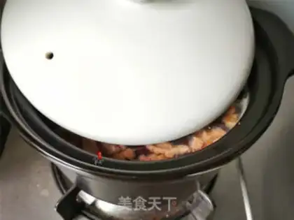 Make Porridge of quinoa walnuts step 4