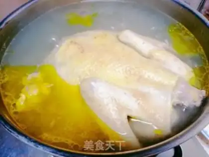 Make The chicken soup step 7