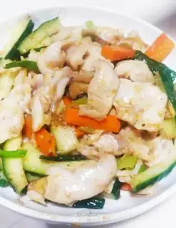 Make Fish cucumber step 8
