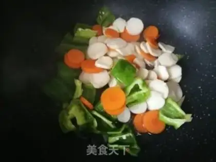 Make Wrinkled pepper fried abalone mushrooms step 7