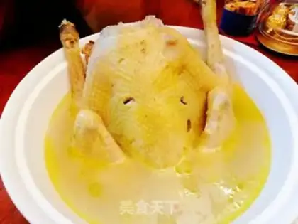 Make The chicken soup step 13