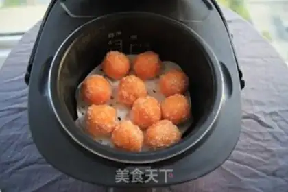 Make The sweet potato rice step 10